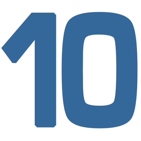 10 Number PNG HD Image pngteam.com