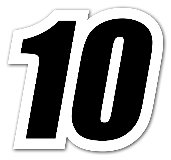 10 Number PNG HQ Image pngteam.com