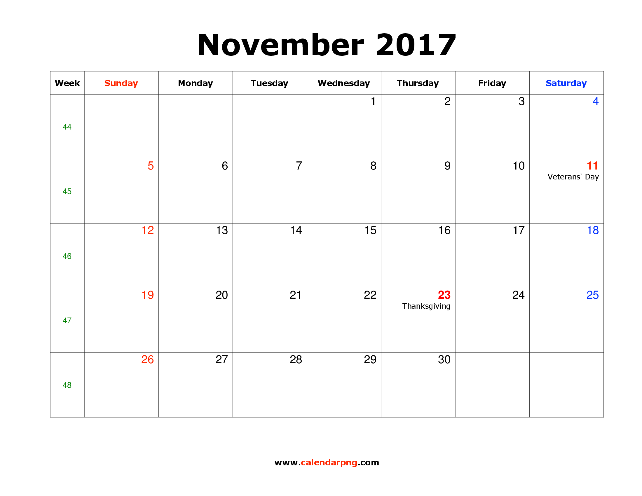 2017 Calendar PNG HQ Image pngteam.com