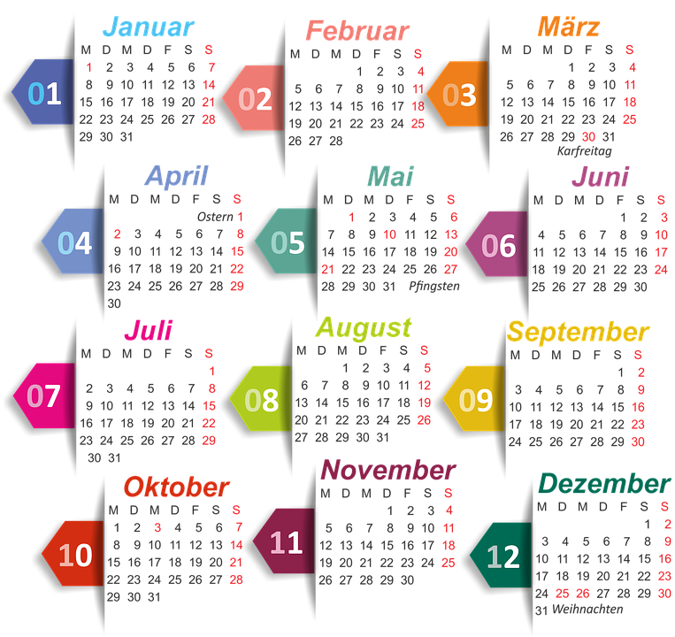 2018 Calendar PNG HD and Transparent pngteam.com