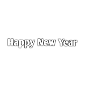 2019 New Year Text PNG Transparent pngteam.com