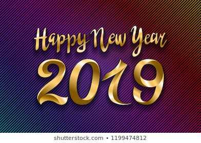 2019 New Year Text PNG HD Images pngteam.com