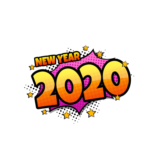 New Year 2020 PNG HQ Image pngteam.com