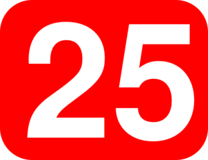 25 Number PNG Image in Transparent pngteam.com