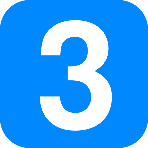 3 Number PNG in Transparent pngteam.com