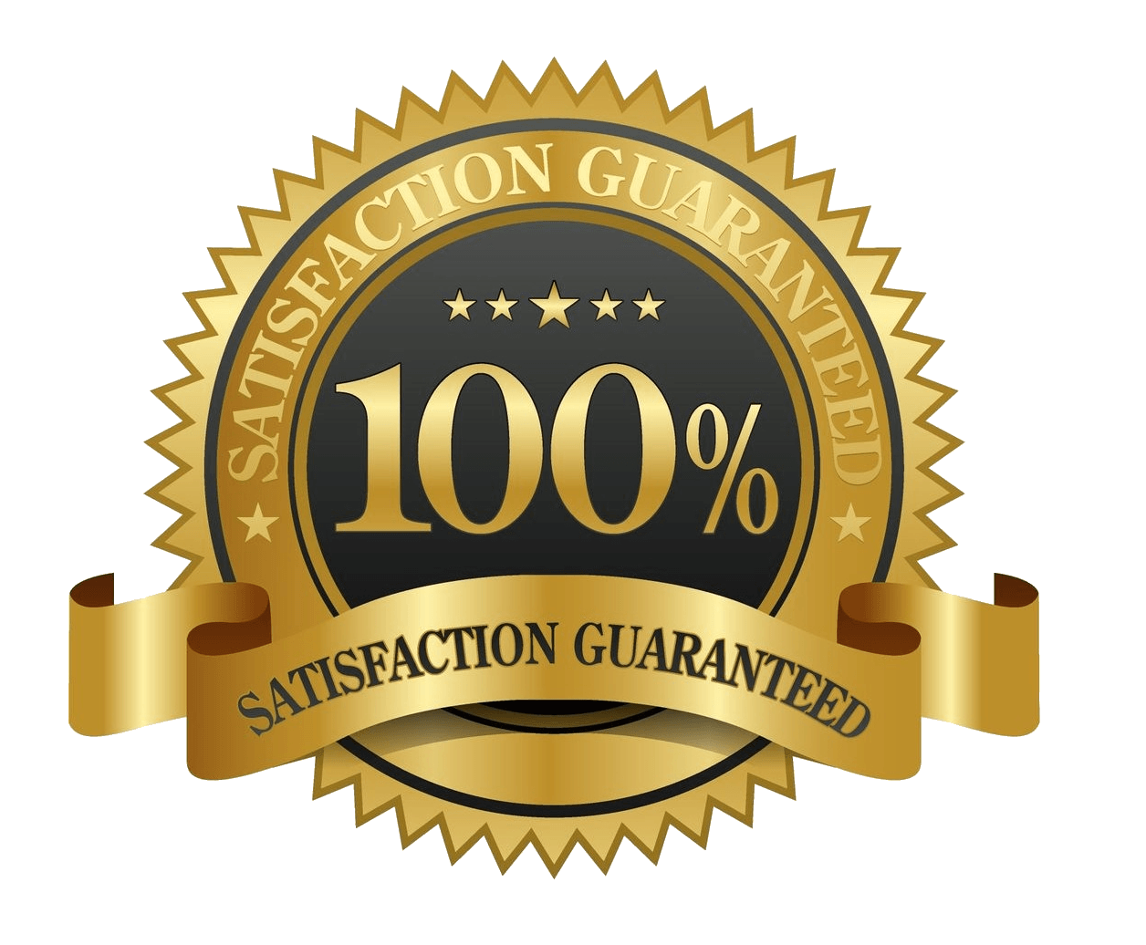 100% 30 Day Money Back Satisfaction Guaranteed PNG pngteam.com