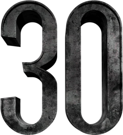 30 Number PNG - 30 Number Png