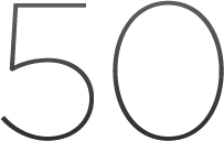 50 Number PNG Images