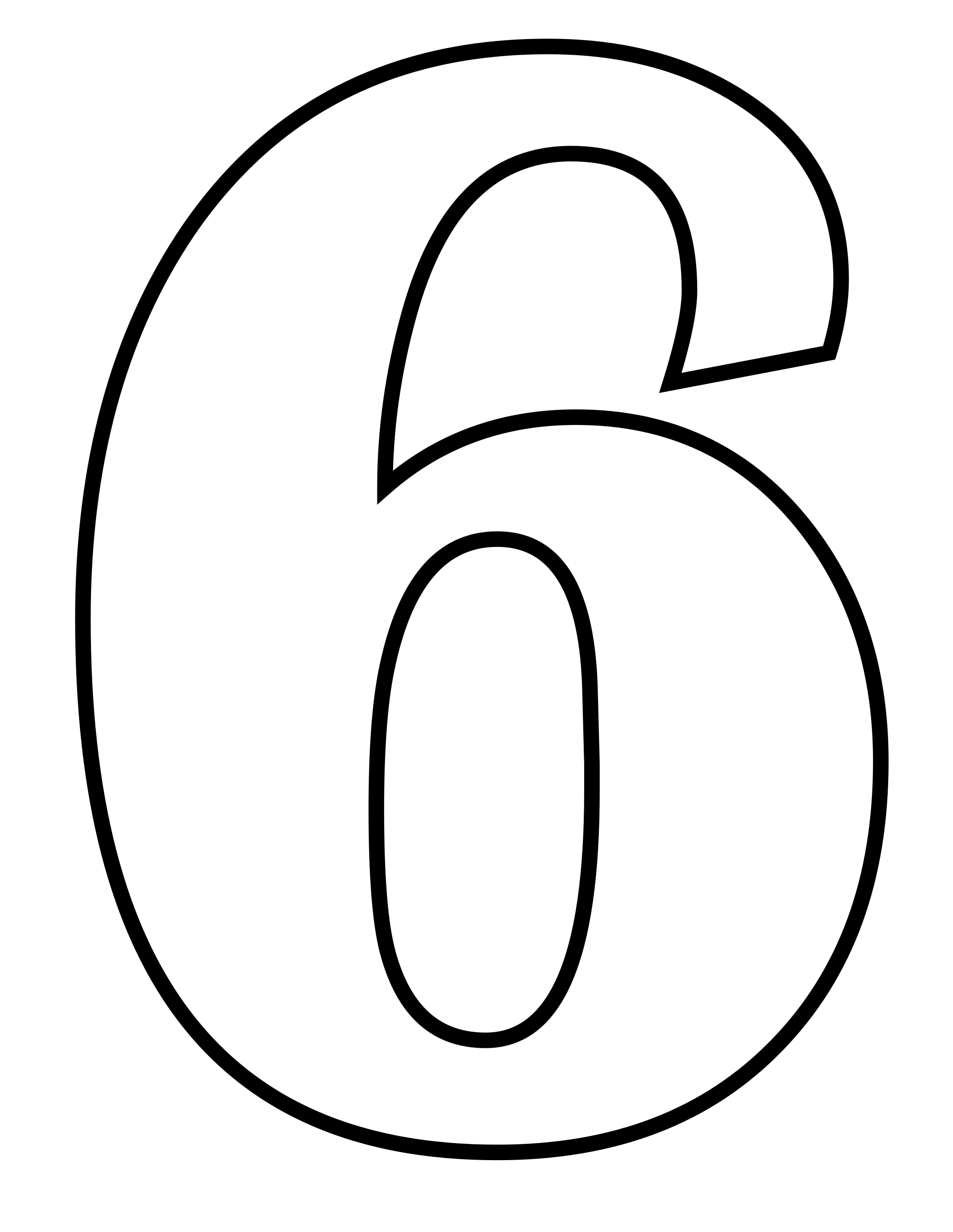 6 Number PNG Picture