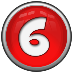 6 Number PNG Transparent pngteam.com