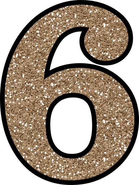 6 Number PNG Transparent - 6 Number Png