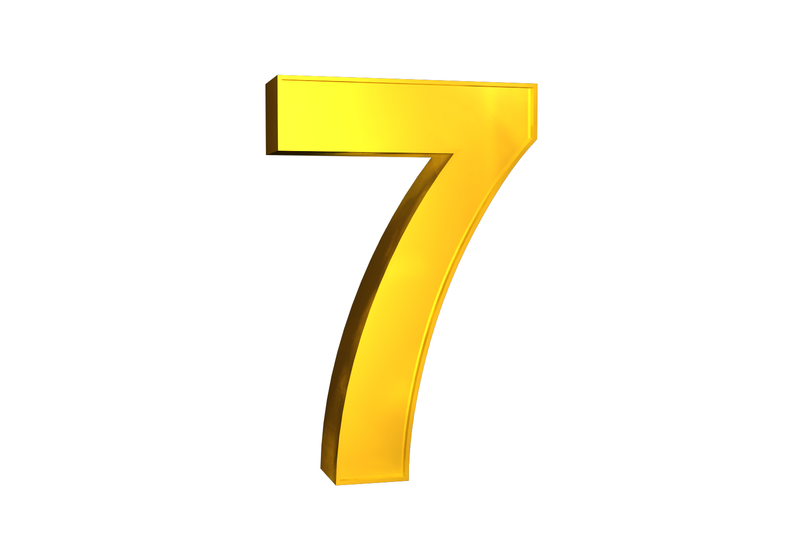 7 Number PNG HQ Image pngteam.com