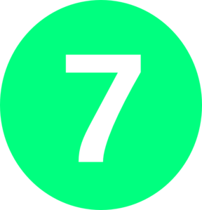 7 Number PNG pngteam.com