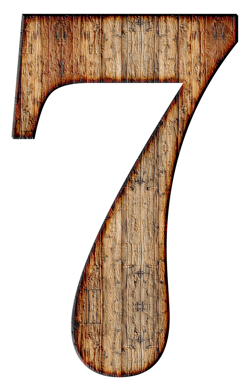 7 Number PNG HD pngteam.com