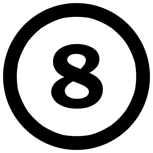 8 Number PNG HD and HQ Image pngteam.com