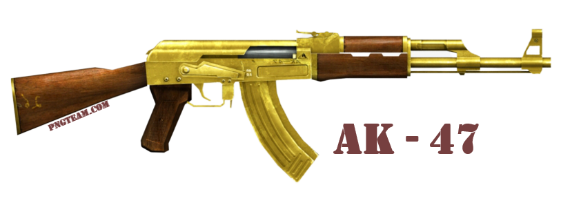 AK 47 Vector PNG pngteam.com