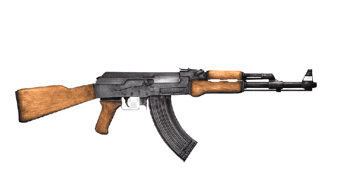 AK 47 Transparent