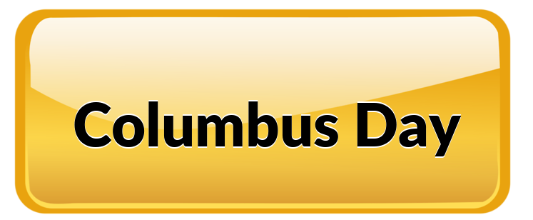 Columbus Day Button PNG pngteam.com