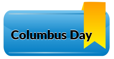 Columbus Day Button PNG pngteam.com