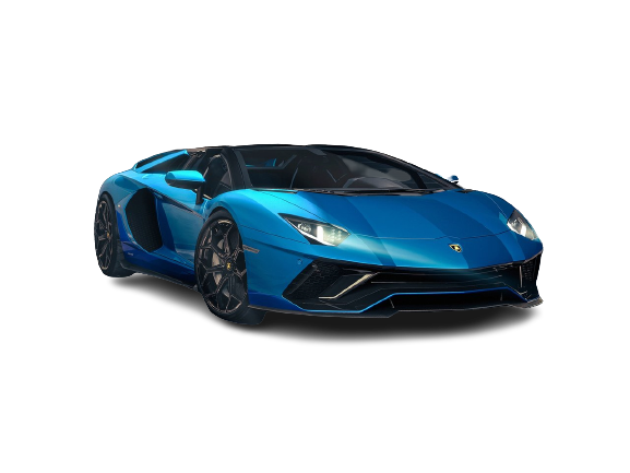 Blue Lamborghini PNG