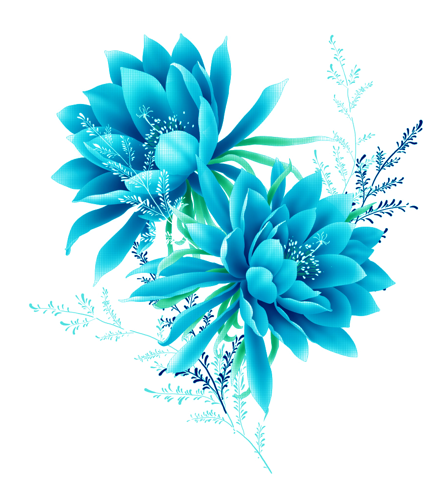 Abstract Flower PNG HD File