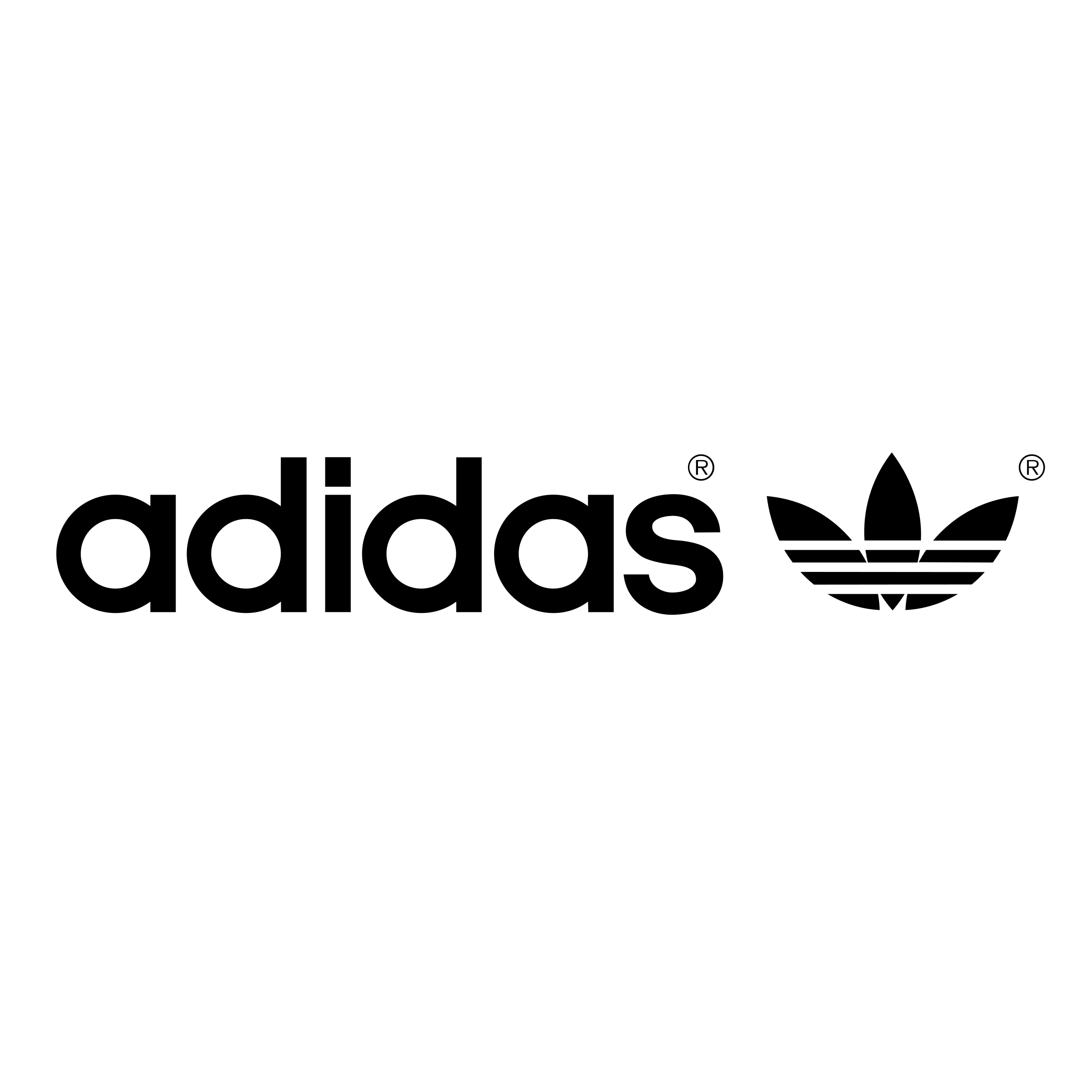 Adidas Logo PNG Image in Transparent
