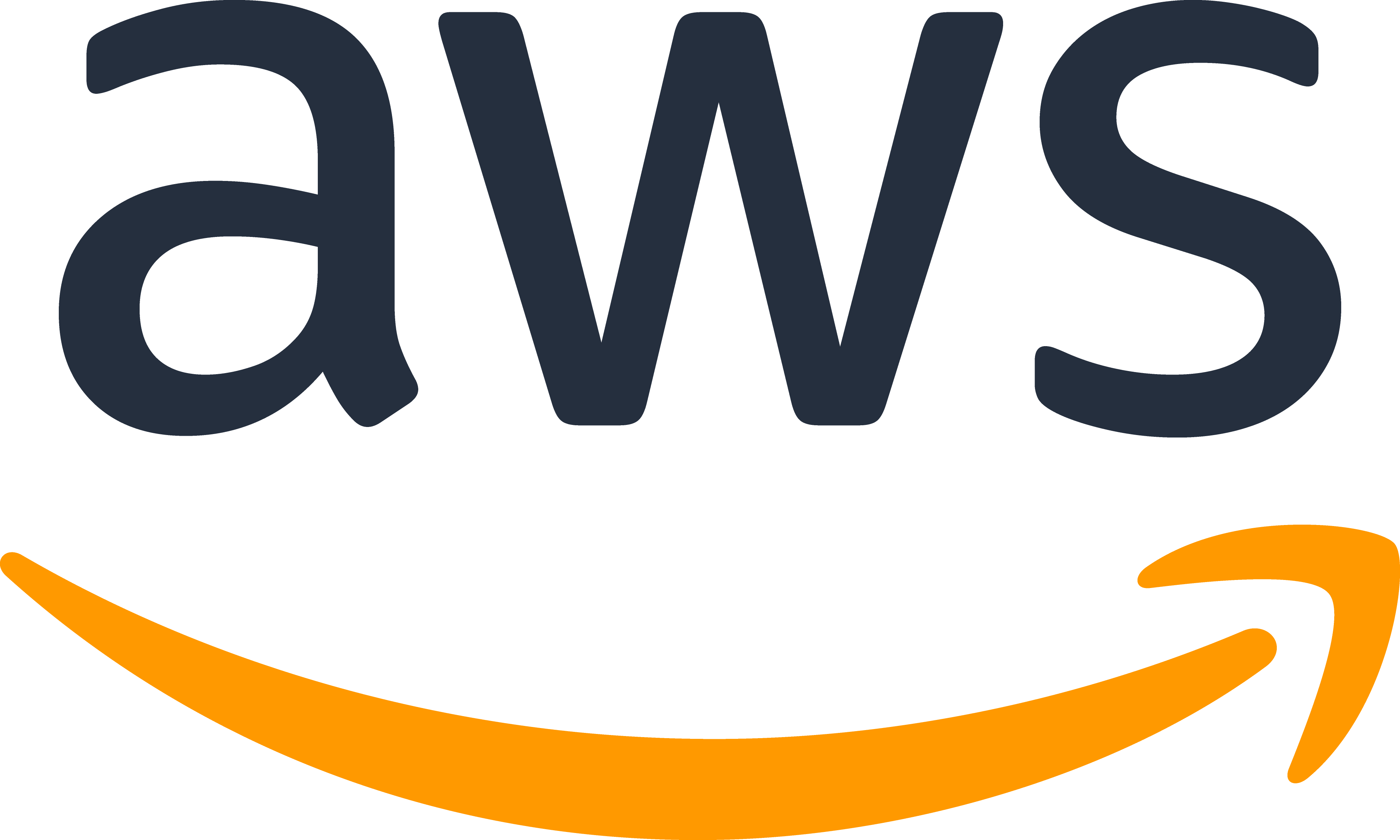 Amazon AWS Logo PNG Image in Transparent