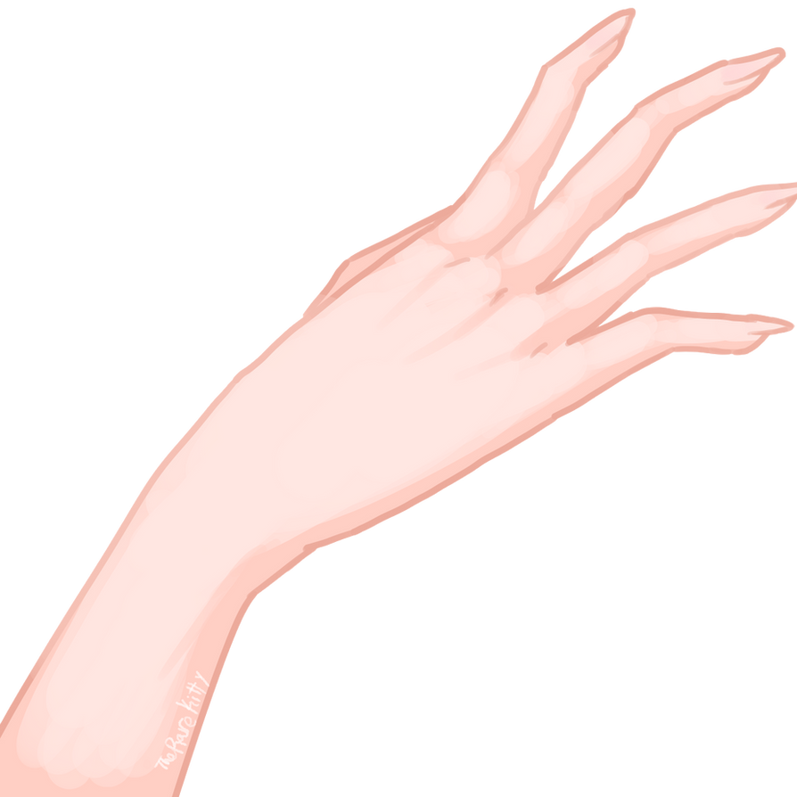 Anime Hand PNG Download