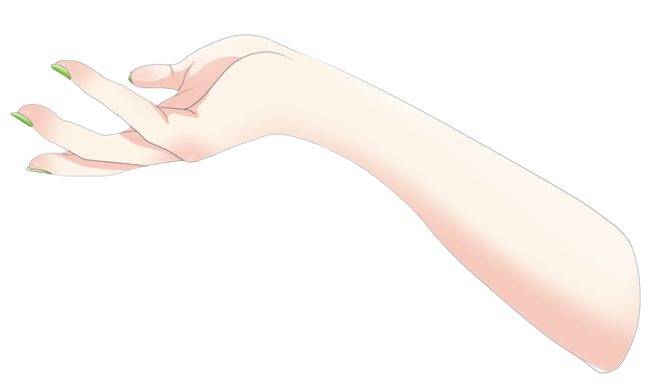 Anime Hand PNG High Quality - Anime Hand Png
