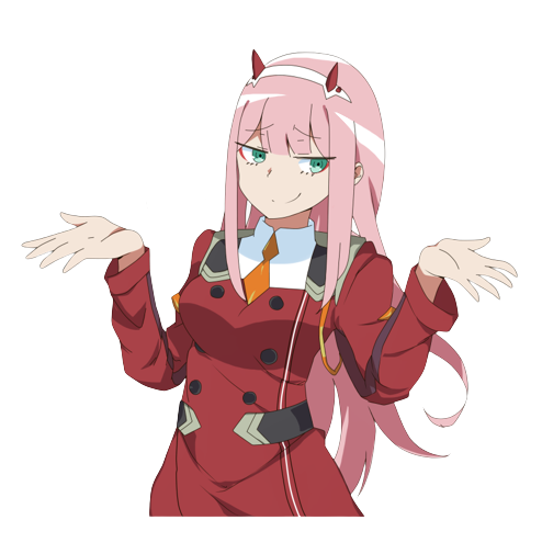 Zero Two Anime PNG - Anime Png