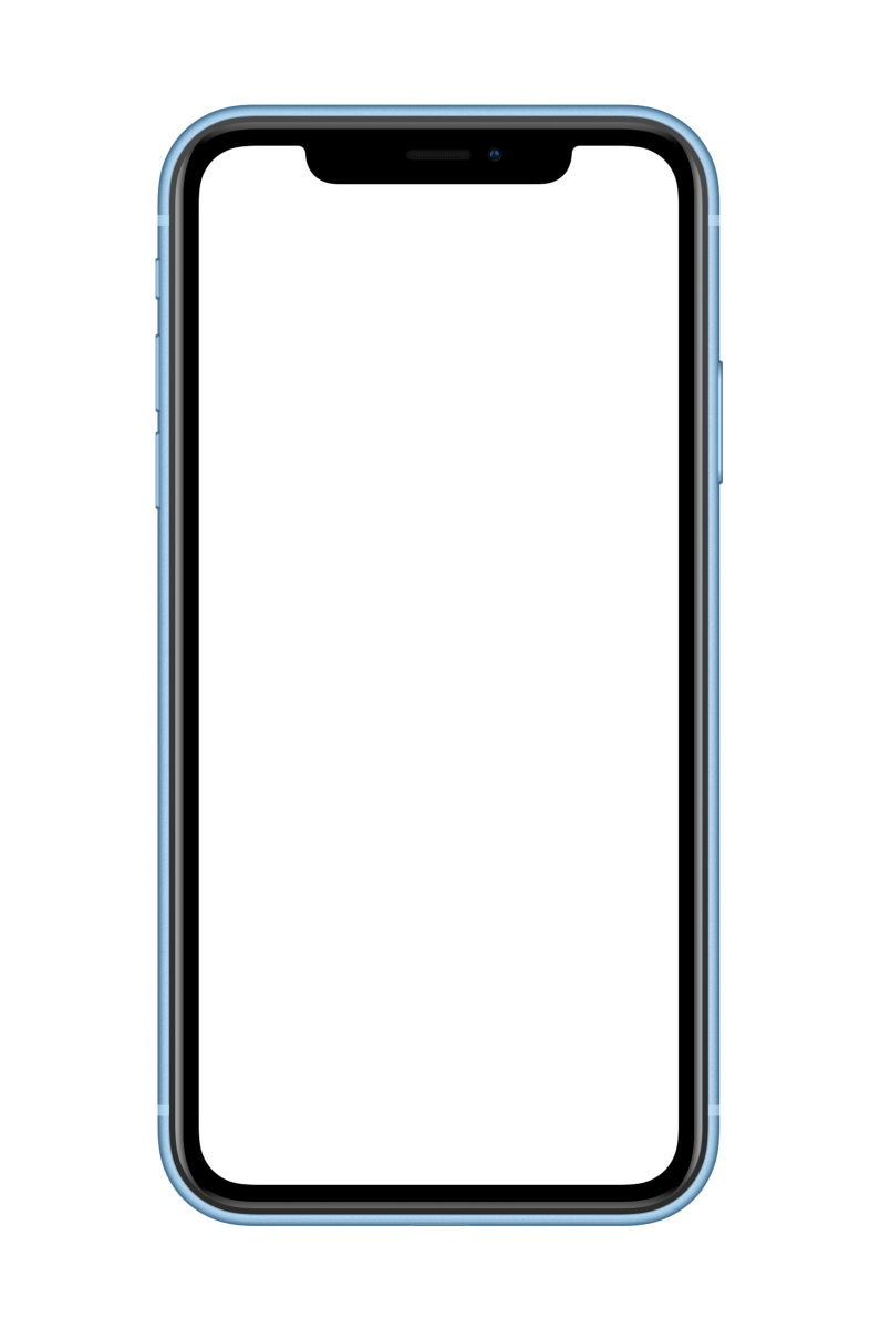 Apple Mobile Blank Iphone PNG HD Image