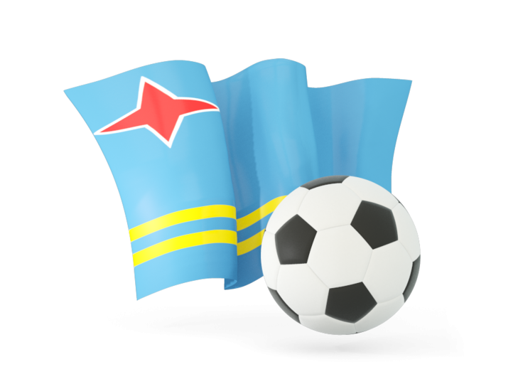 Aruba Flag Soccer PNG HD Transparent