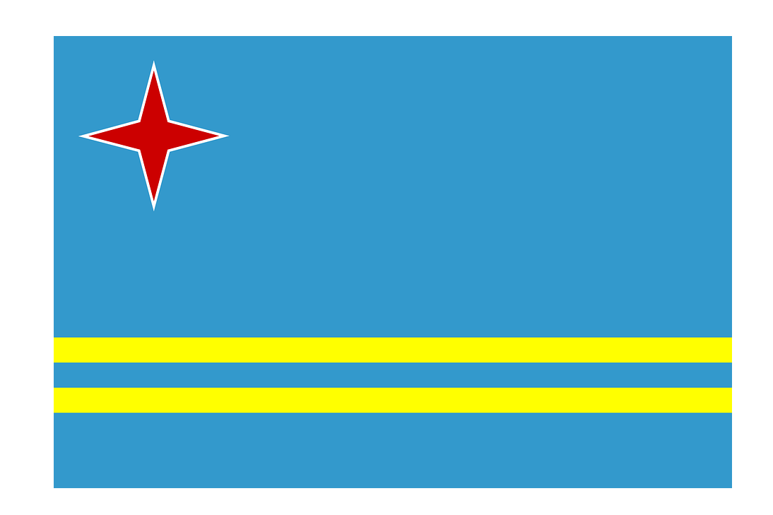 Aruba Flag PNG Transparent