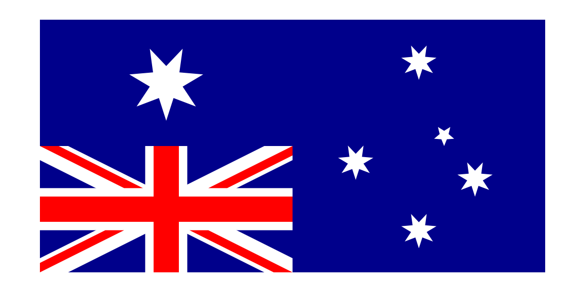 Australia Flag Reverse Vertical PNG HD Images pngteam.com