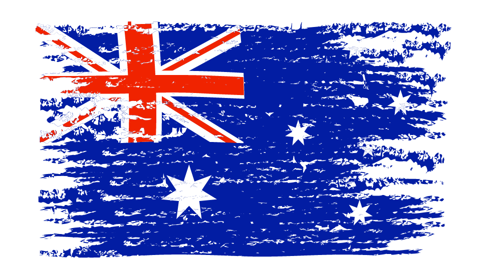 Australia Flag Effect PNG HQ Image pngteam.com