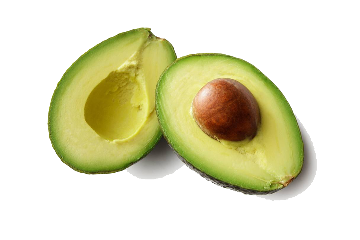 Piece of Avocado PNG Transparent