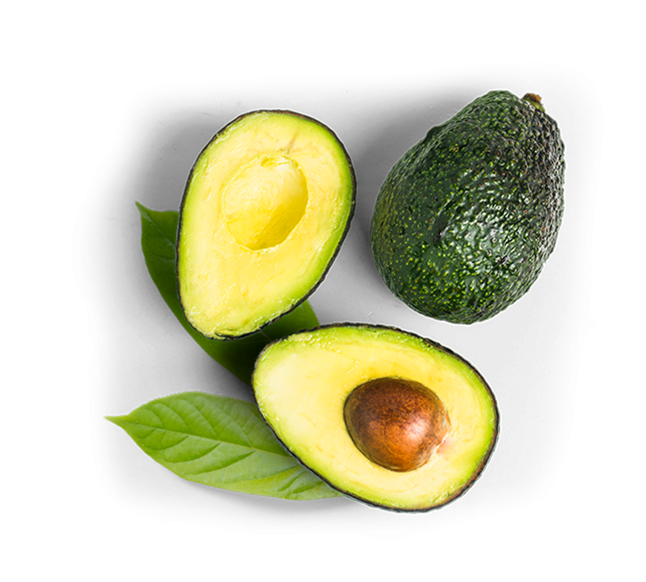 Avocado Pieces PNG Transparent pngteam.com