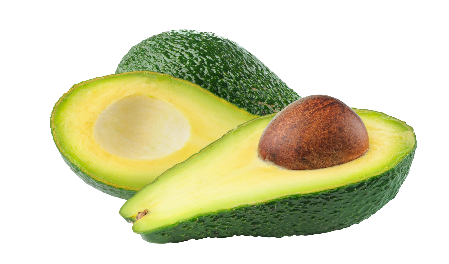 Avocado Sliced PNG File Transparent pngteam.com