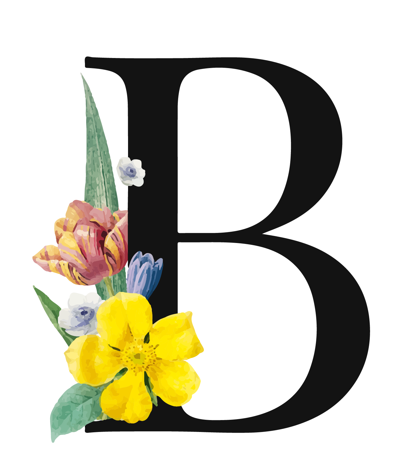 B Letter PNG HD and HQ Image