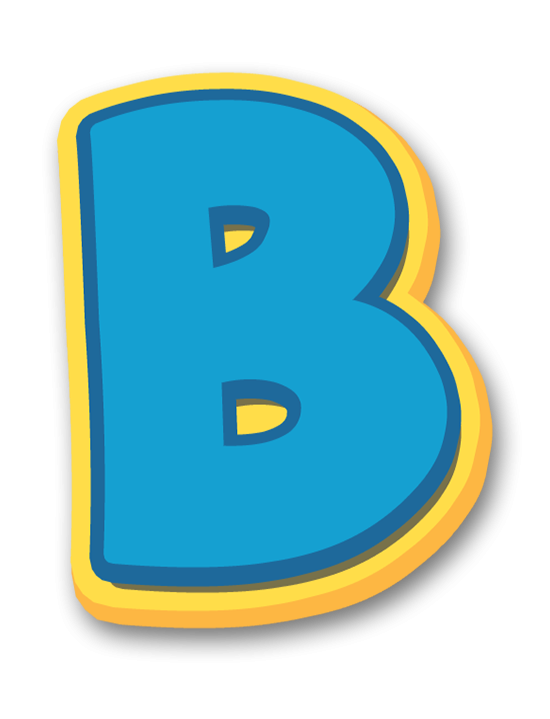 B Letter PNG Image in Transparent