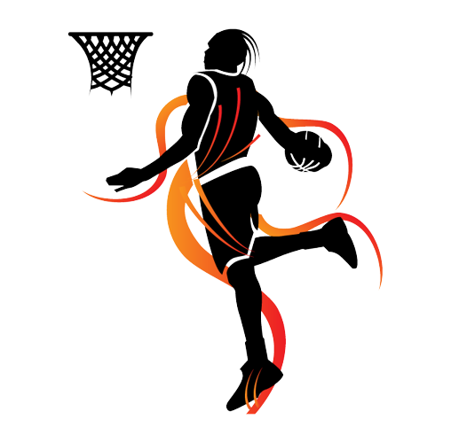 Basketball Dunk Silhouette PNG High Definition Photo - Basketball Png