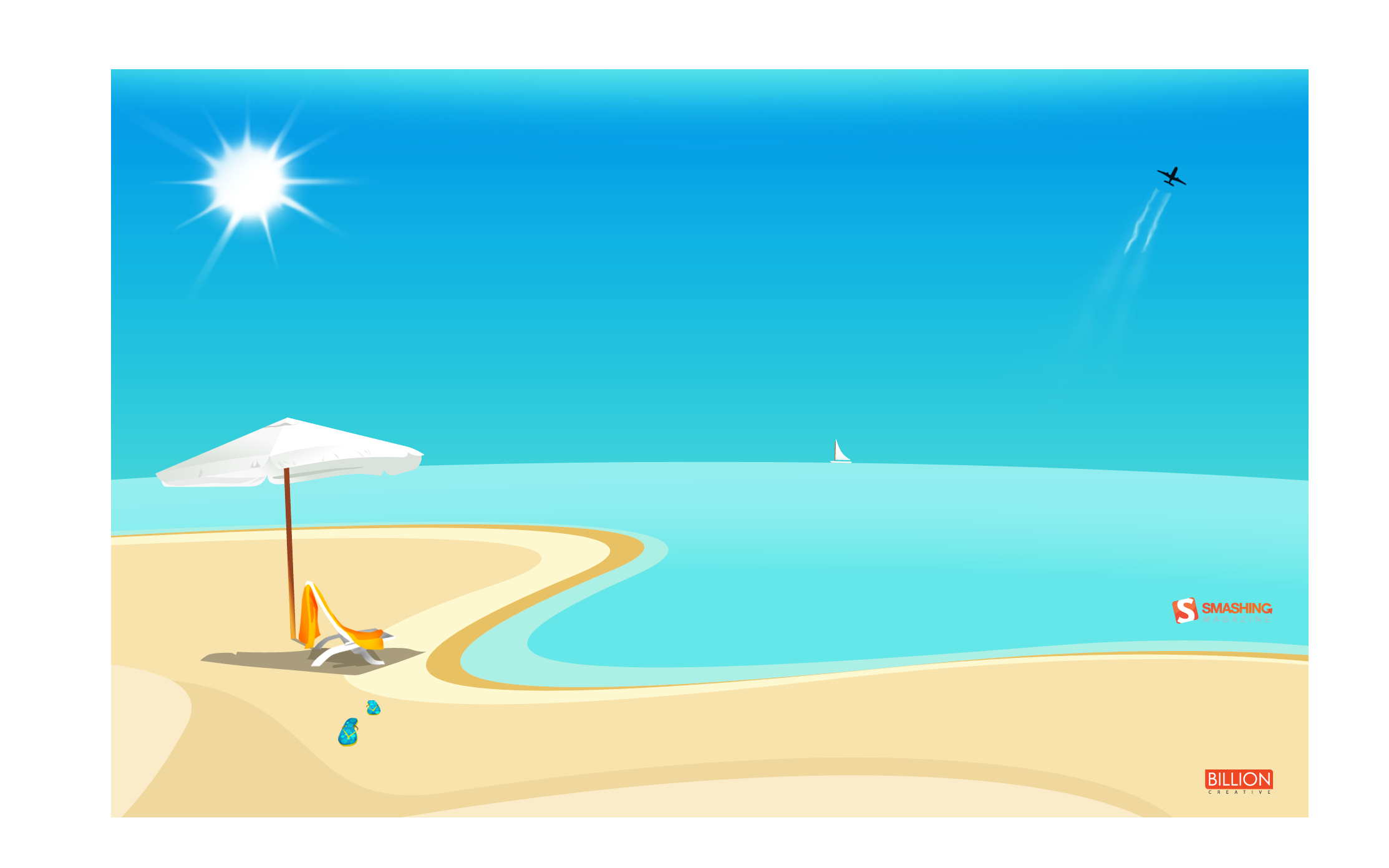Beach View PNG Images
