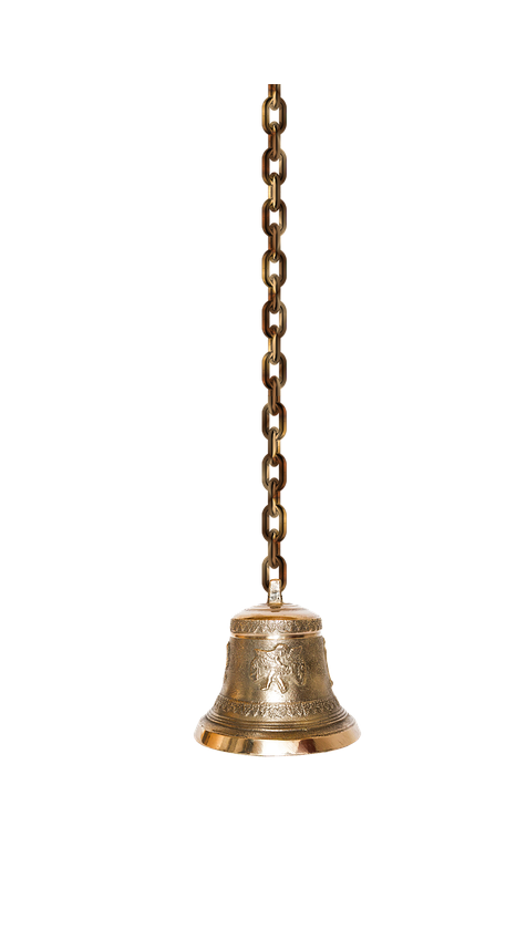 Bell with Chain PNG Picture pngteam.com