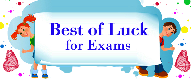 Best Of Luck For Exams Image pngteam.com