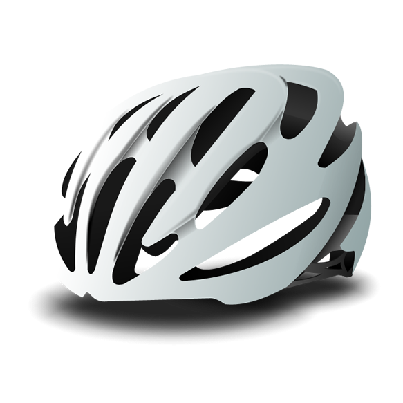 White Bicycle Helmet PNG HQ Image pngteam.com