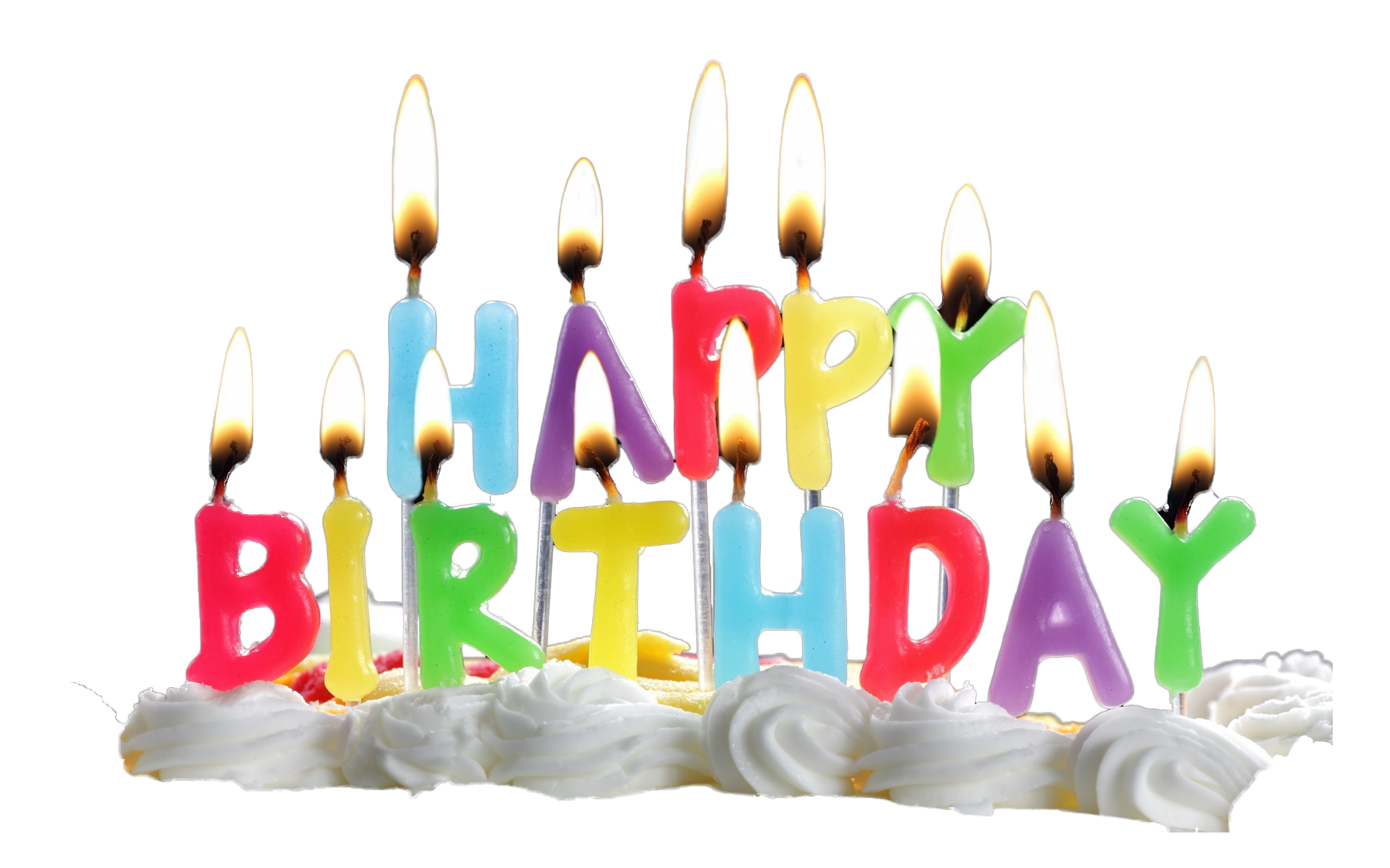 Happy Birthday Candles PNG HD Image pngteam.com