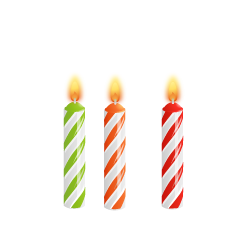 Birthday Candles PNG HD File pngteam.com