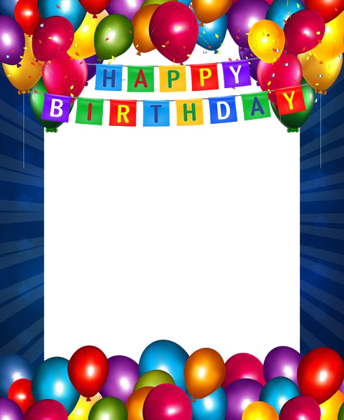 Birthday Collage Frame PNG High Definition Photo Image - Birthday Collage Frame Png