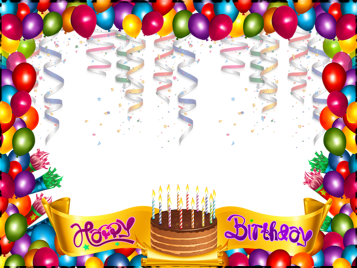 Birthday Collage Frame PNG Best Image - Birthday Collage Frame Png