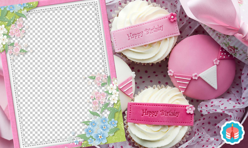 Birthday Collage Frame PNG Image in High Definition